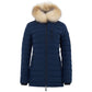 Moose Knuckles Blue Cotton Coat