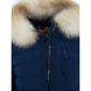 Moose Knuckles Blue Cotton Coat