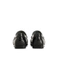 Tod's Black Calfskin Slip-On Loafers