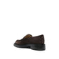 Tod's Brown Calfskin Slip-On Loafers