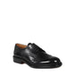 Dior Black Calfskin Oxfords And Derbies