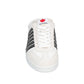 Dsquared² White Calfskin Low Top Sneakers