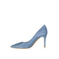 Gianvito Rossi Blue Leather High Heel Pumps