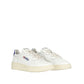 Autry White Leather Low Top Sneakers