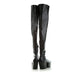 Prada Black Calfskin Over The Knee