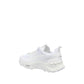 Valentino Garavani White Fabric Athletic Sneakers