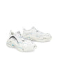 Balenciaga White Calfskin Chunky Sneakers