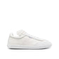Bally White Calfskin Low Top Sneakers