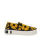 Marni Black Cotton Platform Sneakers