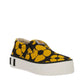 Marni Black Cotton Platform Sneakers