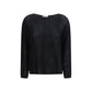 Allude Black Cashmere Cashmere Sweater