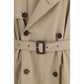 Balenciaga Beige Cotton Trench Coat