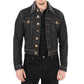 Versace Black Cotton Denim Jacket