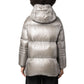 Herno Gray Polyamide Coat