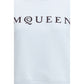 Alexander McQueen Light Blue Cotton Sweatshirt