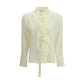 Alexander McQueen Bicolor Silk Shirt
