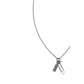 MM6 Silver Metal Necklace