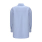Fabiana Filippi Light Blue Fleece Wool Shirt