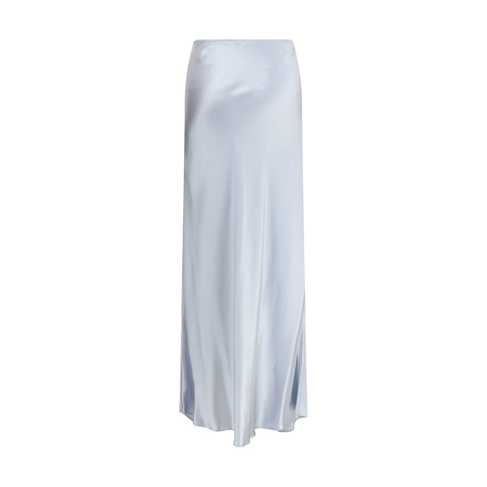 Fabiana Filippi Light Blue Viscose Long Skirt
