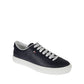 Moncler Blue Calfskin Low Top Sneakers