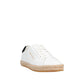 Palm Angels White Calfskin Platform Sneakers