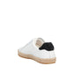 Palm Angels White Calfskin Platform Sneakers
