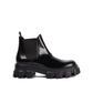 Prada Black Calfskin Chelsea Boots