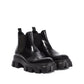 Prada Black Calfskin Chelsea Boots