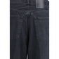 Haikure Black Cotton Straight-Leg Jeans