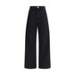 Rohe Black Cotton Relaxed Fit Jeans