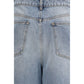 Rohe Blue Cotton Straight-Leg Jeans