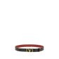 Valentino Garavani Black Calf Leather Bos Taurus Regular Belt