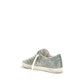 Golden Goose Silver Fabric Low Top Sneakers