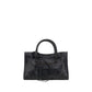 Balenciaga Black Calf Leather Bos Taurus Shoulder Bag