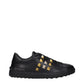 Valentino Garavani Black Leather Sneakers