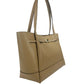Michael Kors Brown Pebbled Leather Tote Bag