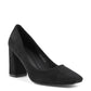 19V69 Italia Black Fabric Pumps
