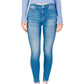 Tommy Hilfiger Light Blue Cotton Skinny Jeans