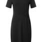 Street One Black Viscose Casual Dress