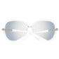Guess By Marciano Silver Plastic Sunglasses