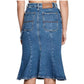 PINKO Blue Denim Skirt