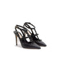 Valentino Garavani Black Calfskin High Heel Pumps