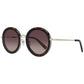 Guess Brown Metal Sunglasses