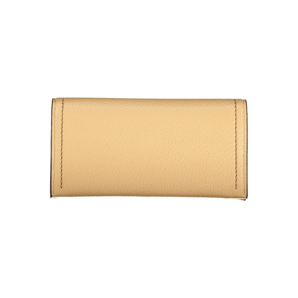 Mario Valentino Beige Polyurethane Women Wallet