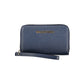 Mario Valentino Blu Polyurethane Women Wallet
