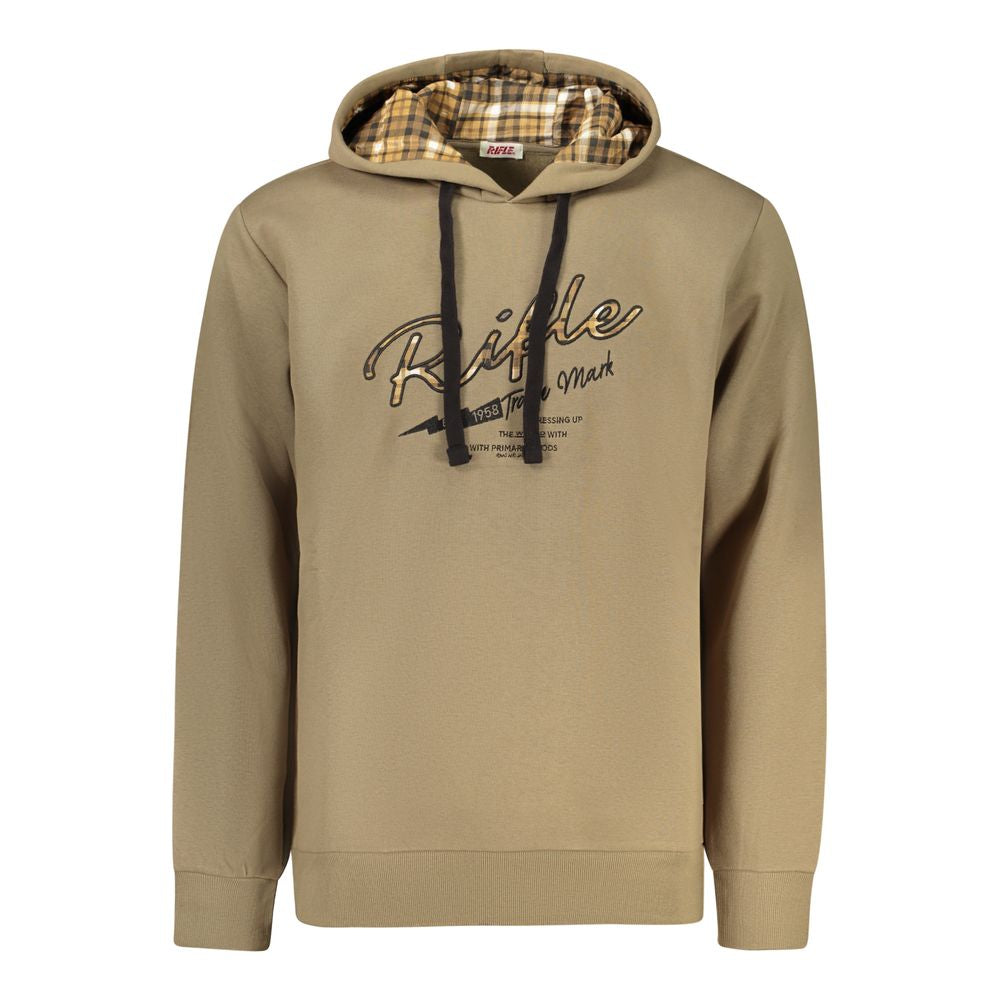 Rifle Marrone Cotton Men's Hoodie