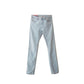 Acne Studios Blue Cotton Skinny Jeans