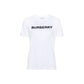 Burberry White Cotton T-Shirt