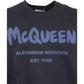 Alexander McQueen Blue Cotton Sweatshirt