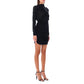 Saint Laurent Black Viscose Casual Dress